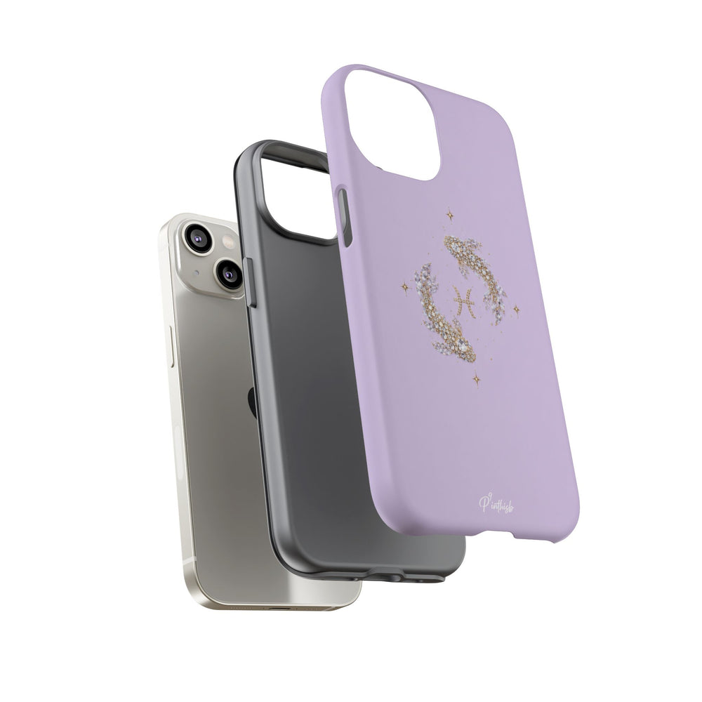 Pisces Glitter Phone Case