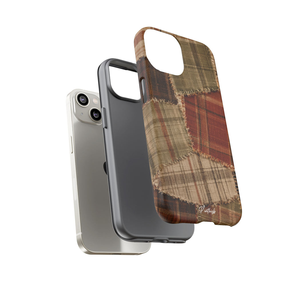 Rustic Fall Patchwork Tough Case