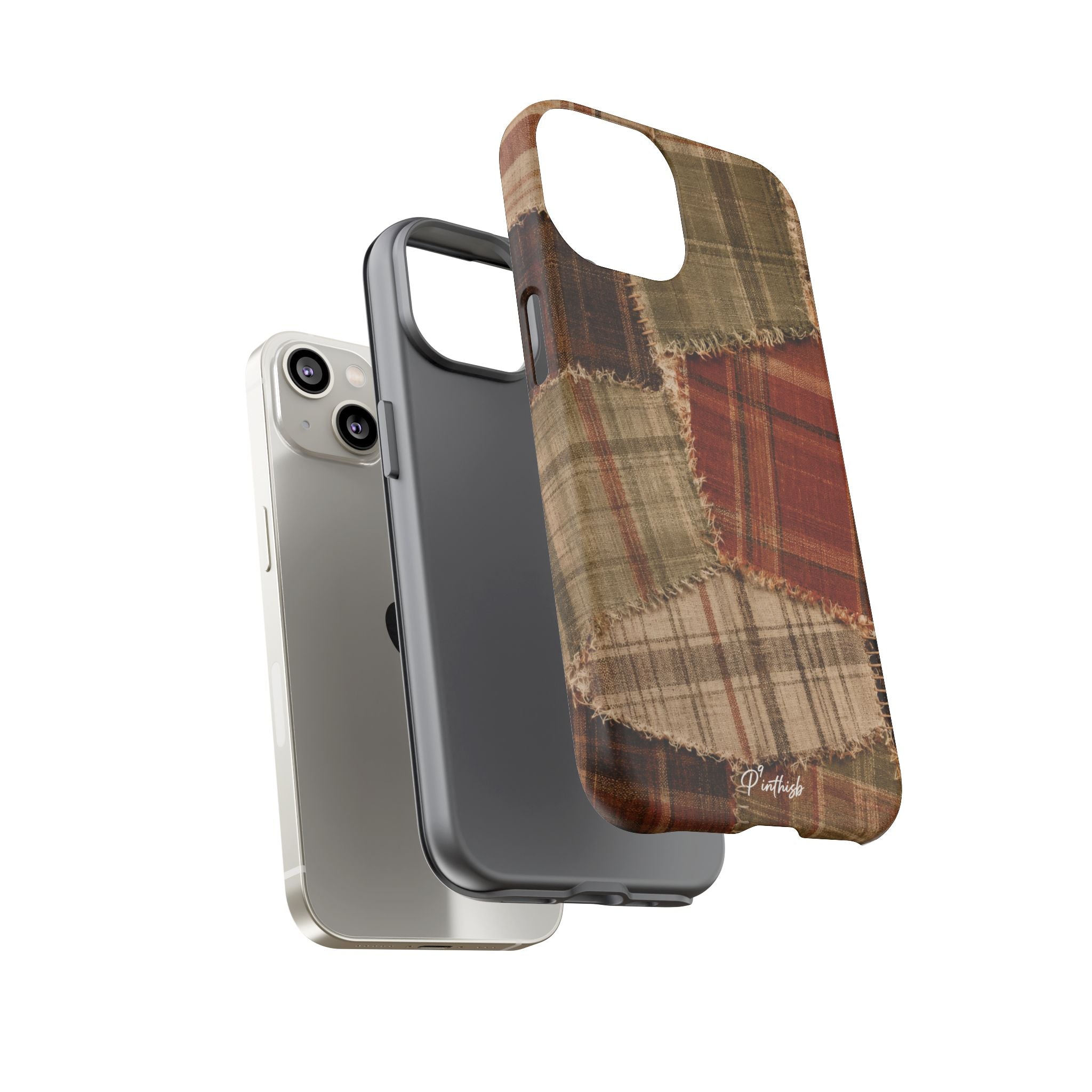 Rustic Fall Patchwork Tough Case