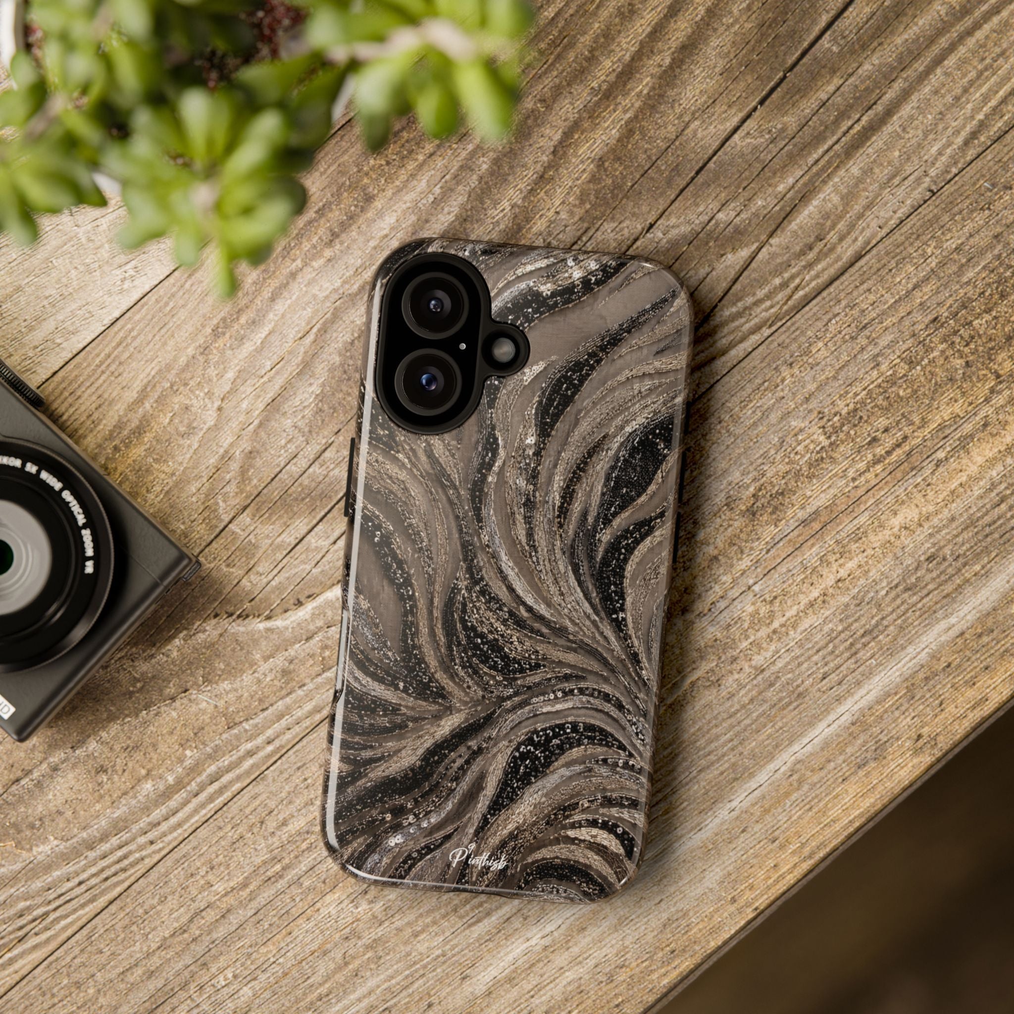 Neutral Swirl Protective Tough Case