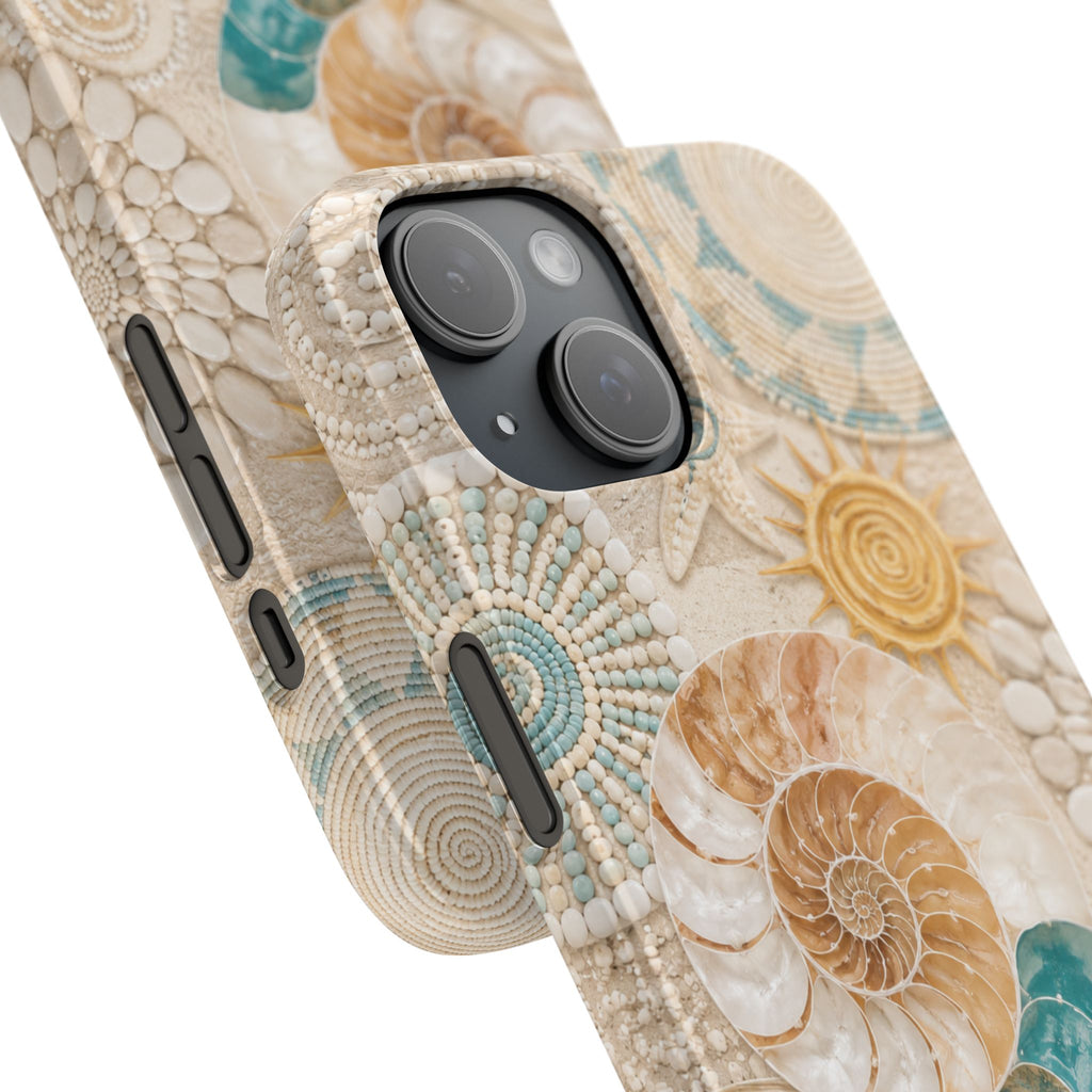 Coastal Seashell Snap Case