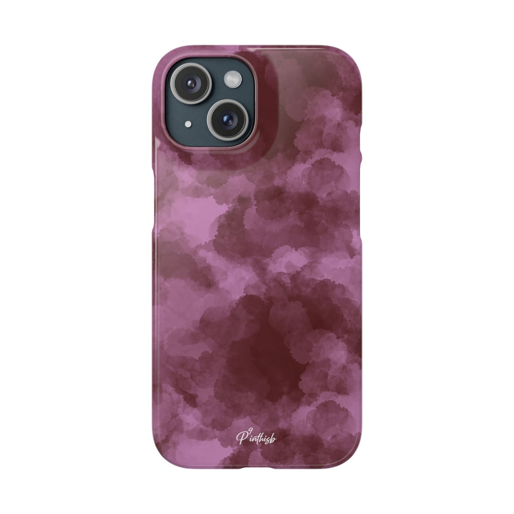 Purple Rain Snap Phone Case