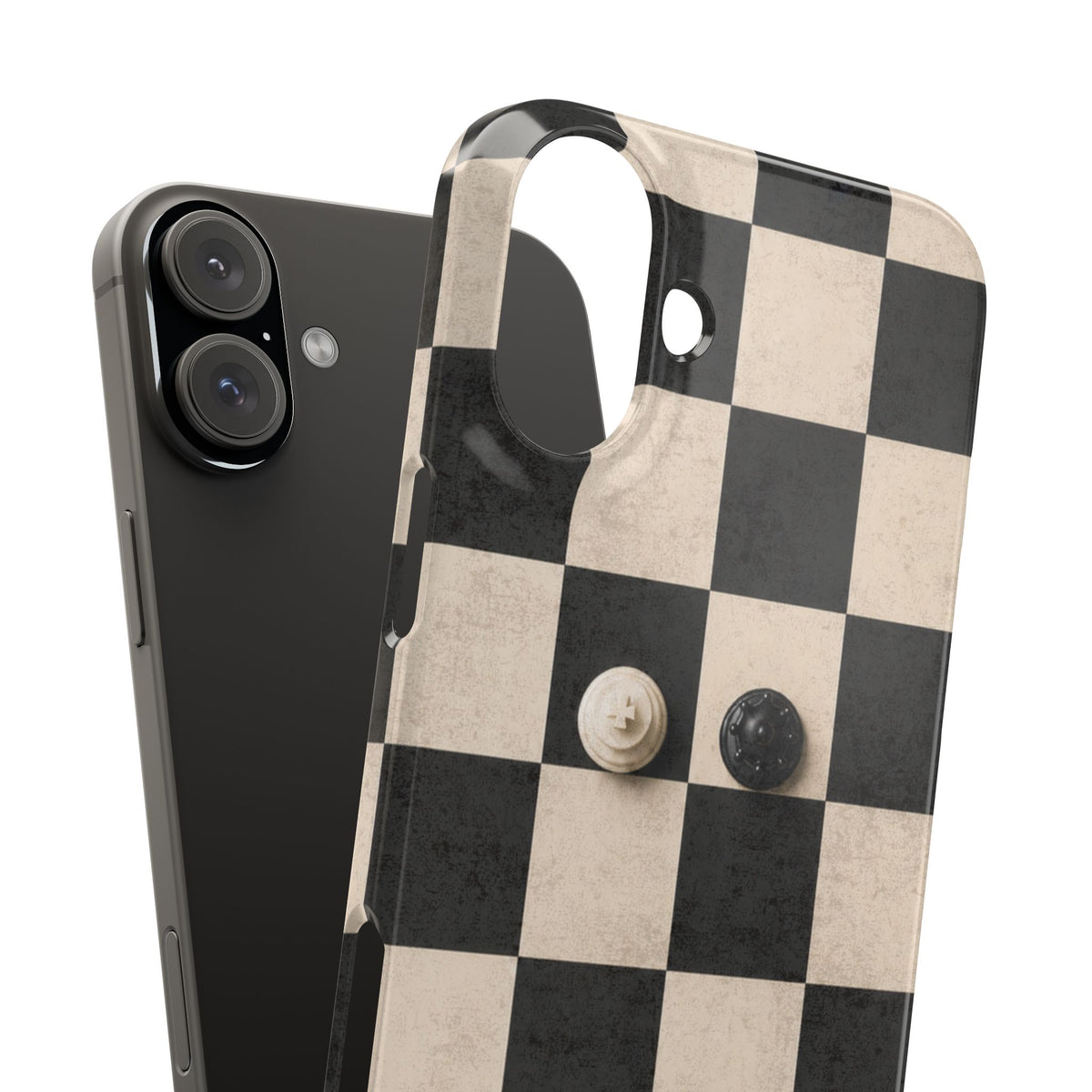 Chess King & Queen Snap Phone Case