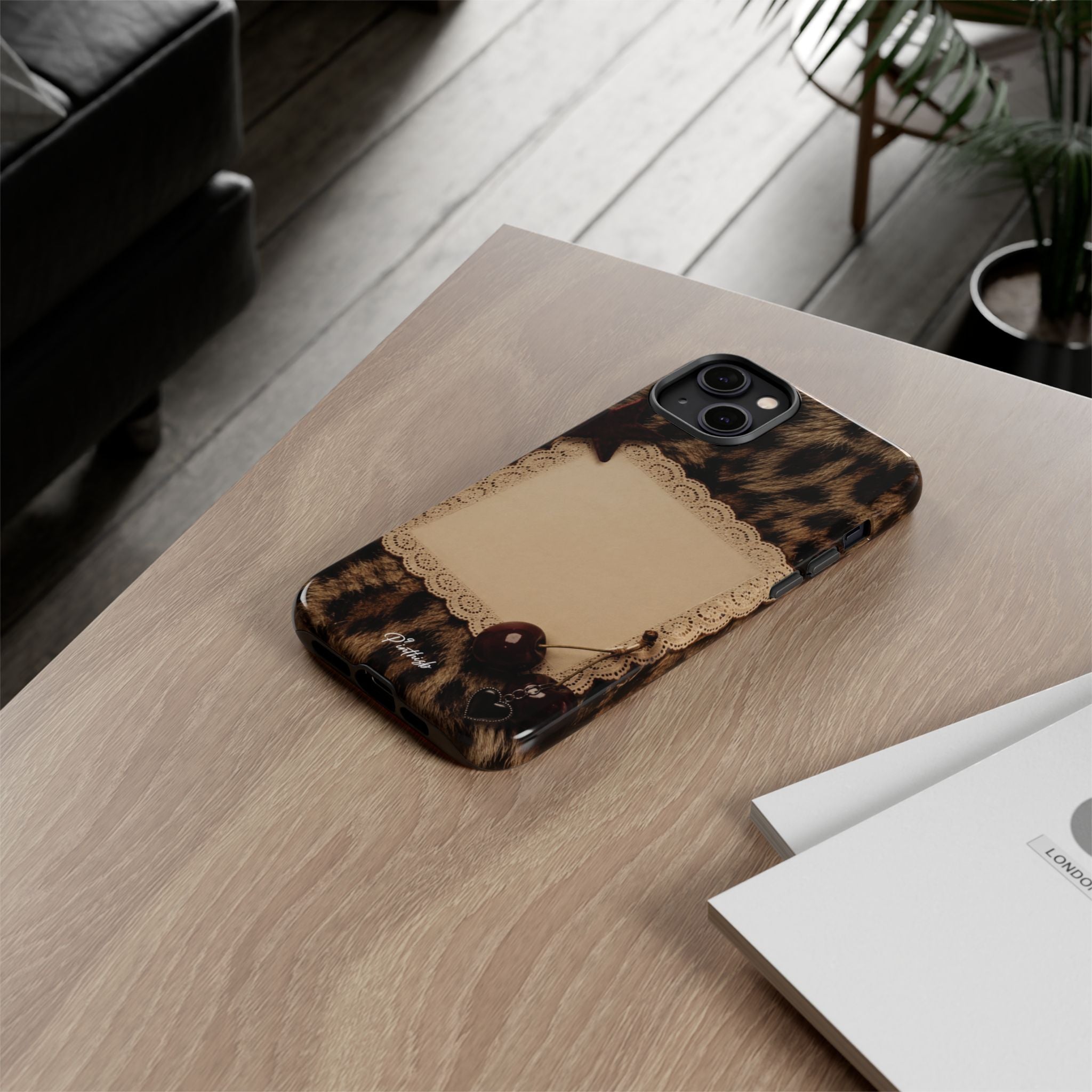 Personalized Leopard Lace Phone Case