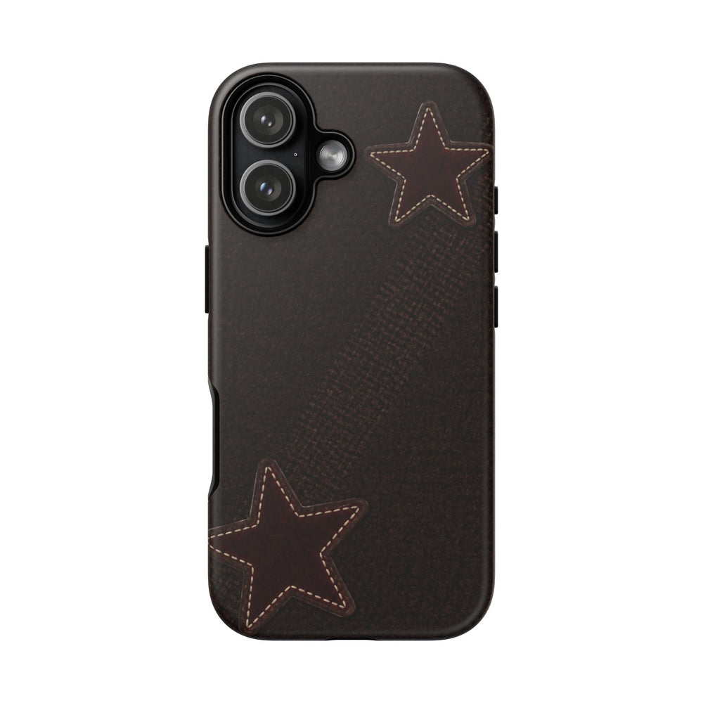Rustic Stitched Star Phone Case