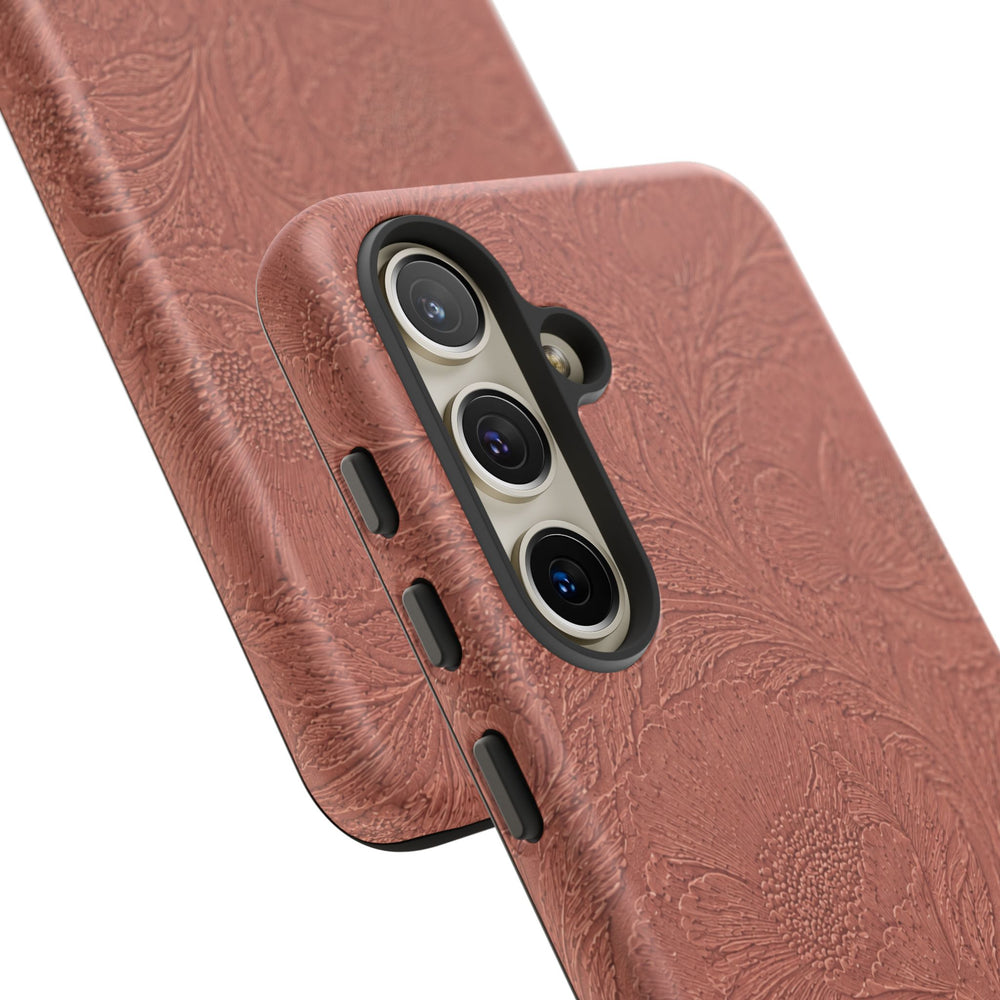 Embossed Floral Tough Case