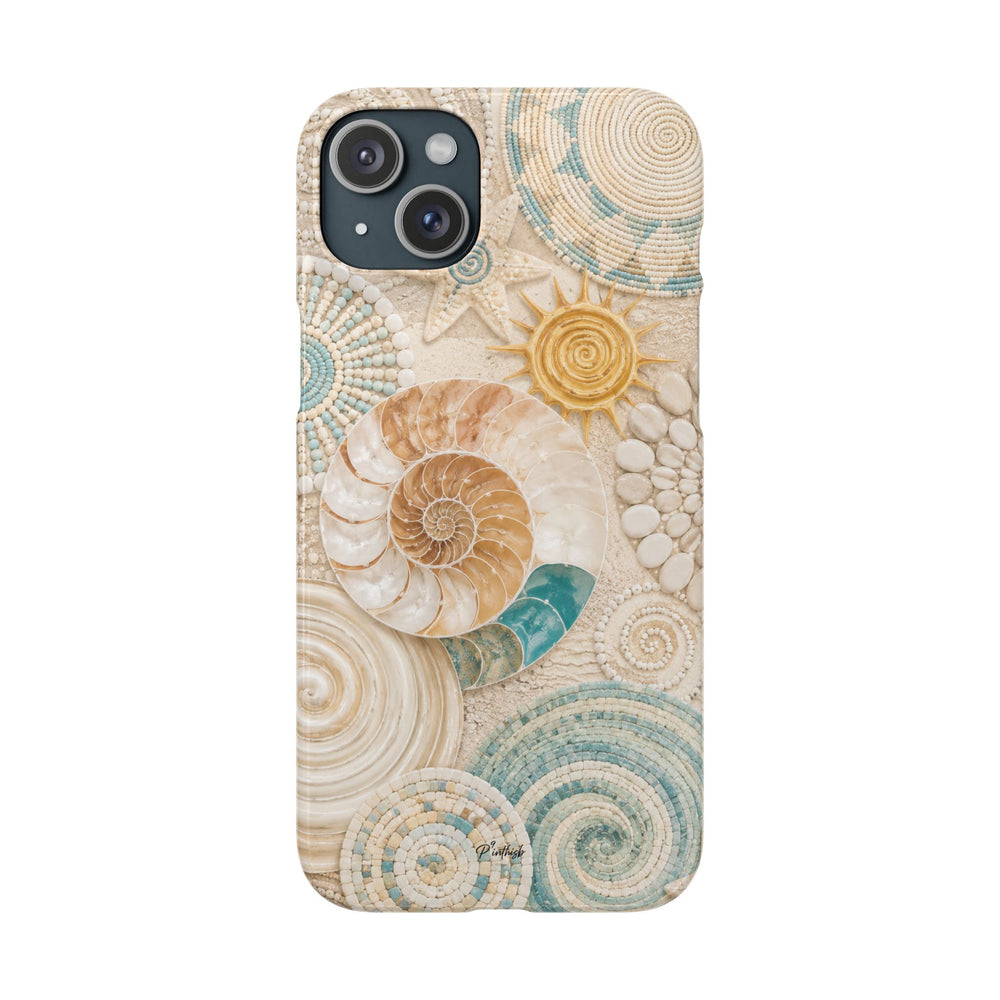 Coastal Seashell Snap Case