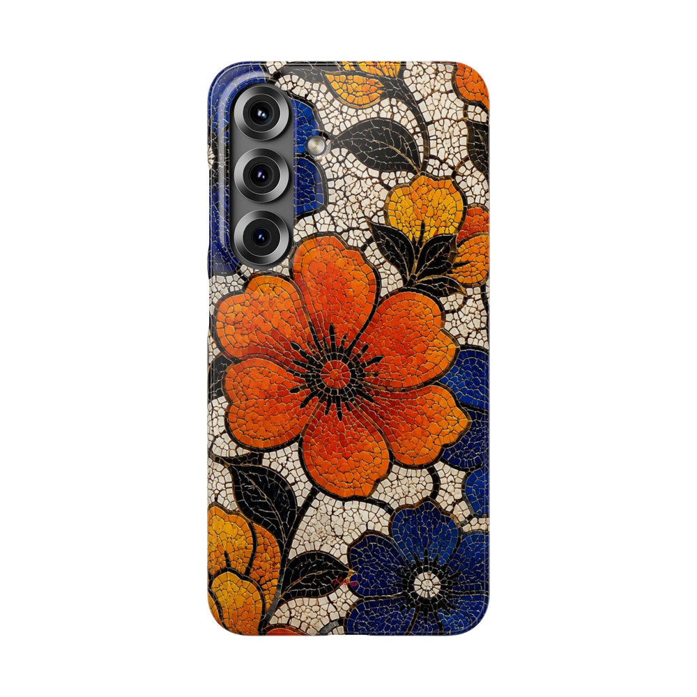 Floral Mosaic Snap Case