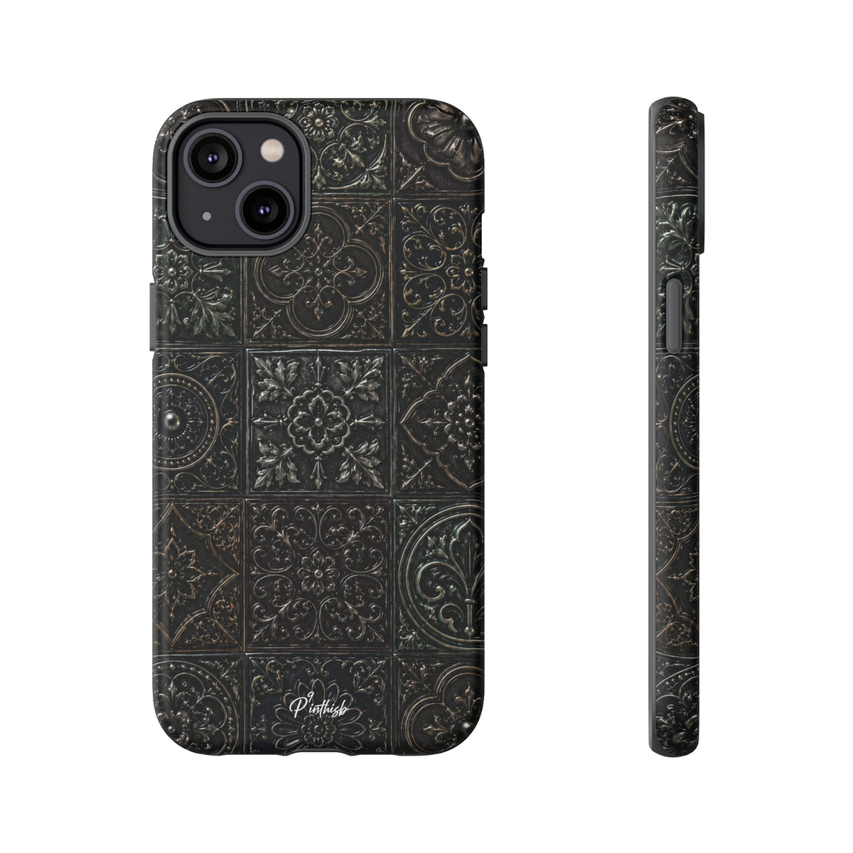 Mosaic Pattern Tough Phone Case