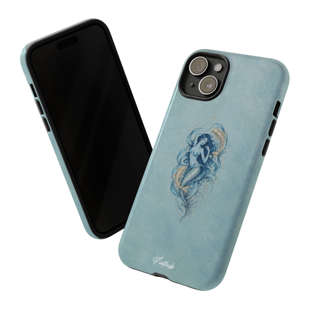 Pisces Zodiac Glitter Phone Case