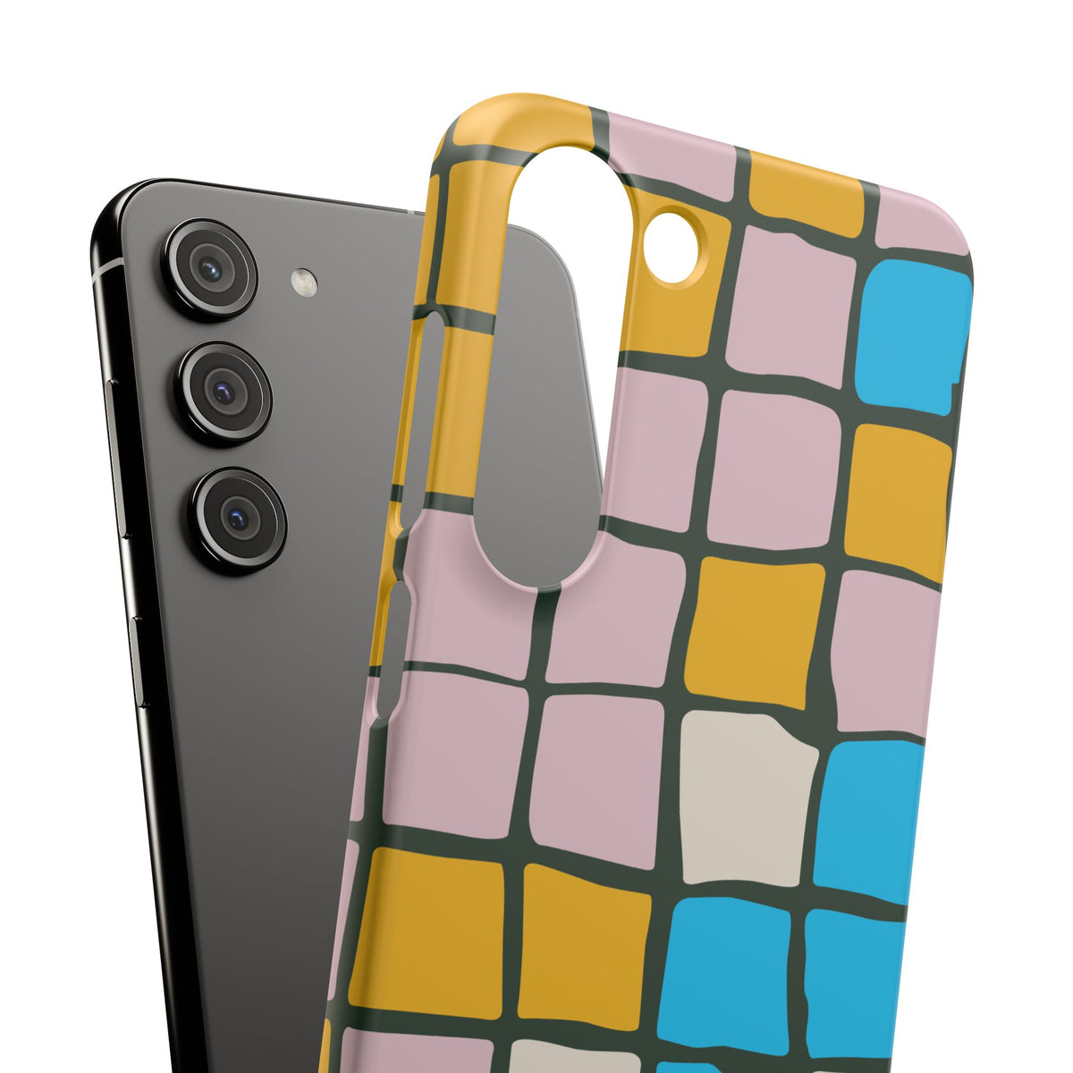 Color Grid Snap Phone Case