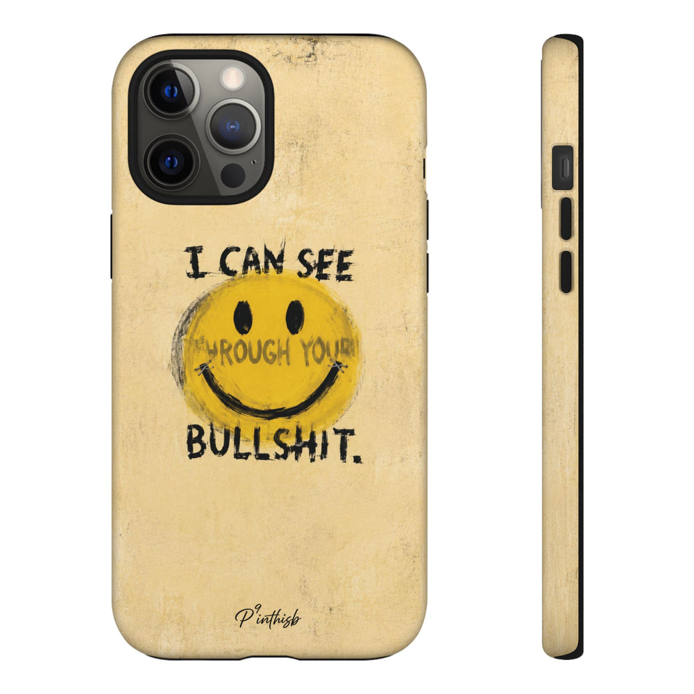 Smiley Anti-BS Tough Case