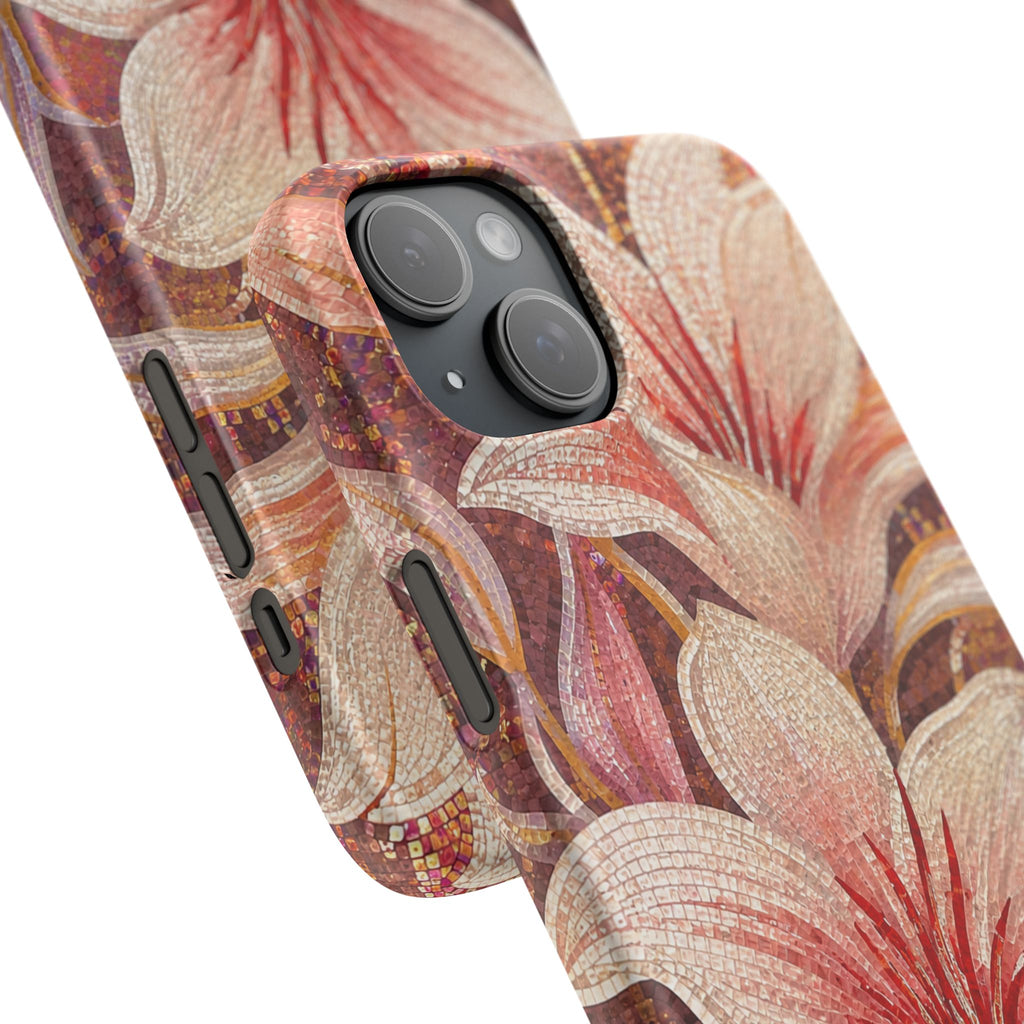 Floral Lily Snap Case