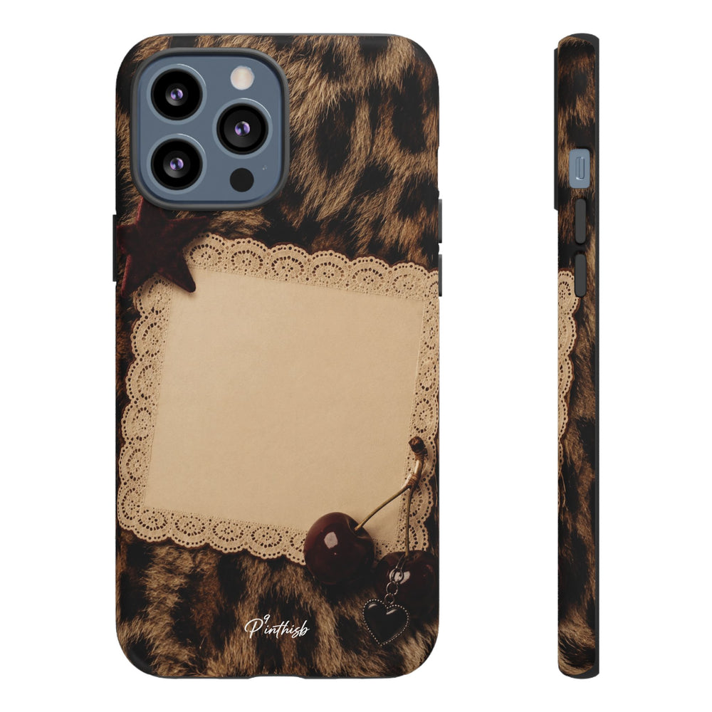 Personalized Leopard Lace Phone Case