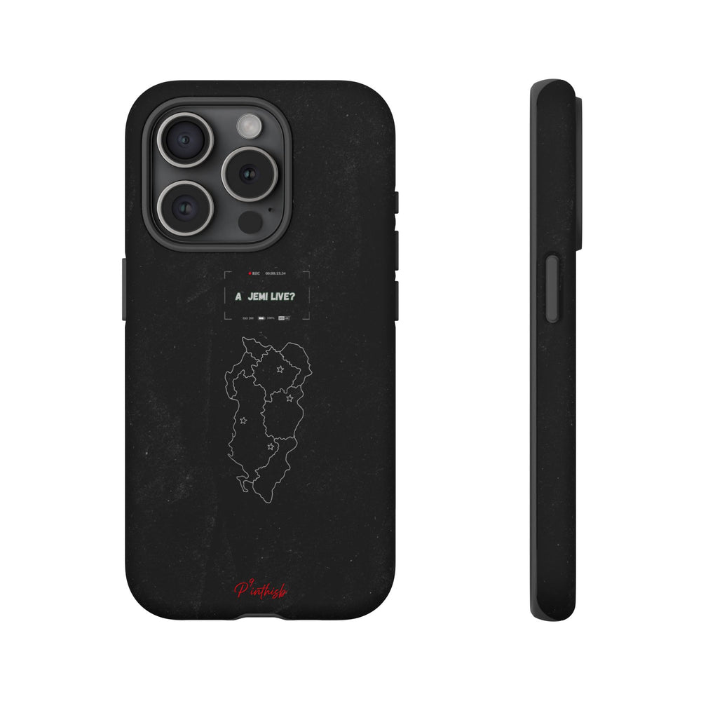 "A jemi live?" Tough Phone Case