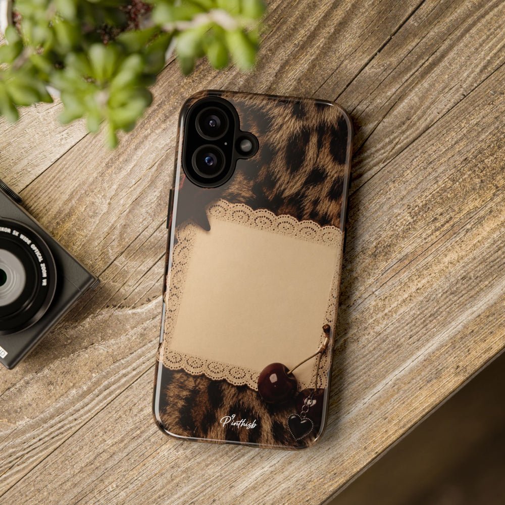 Personalized Leopard Lace Phone Case