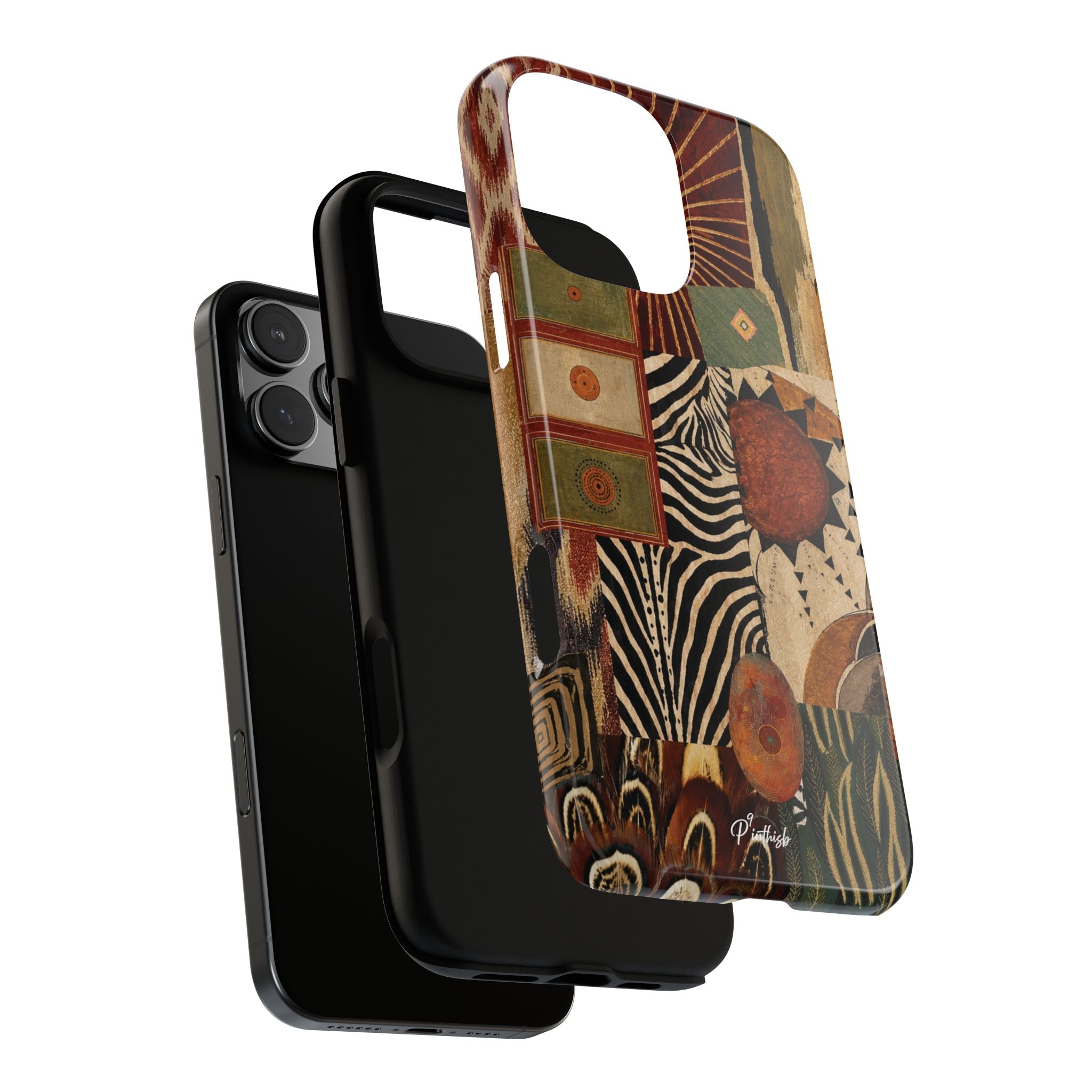 Abstract Boho Collage Tough Case