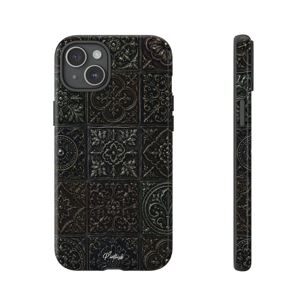 Mosaic Pattern Tough Phone Case