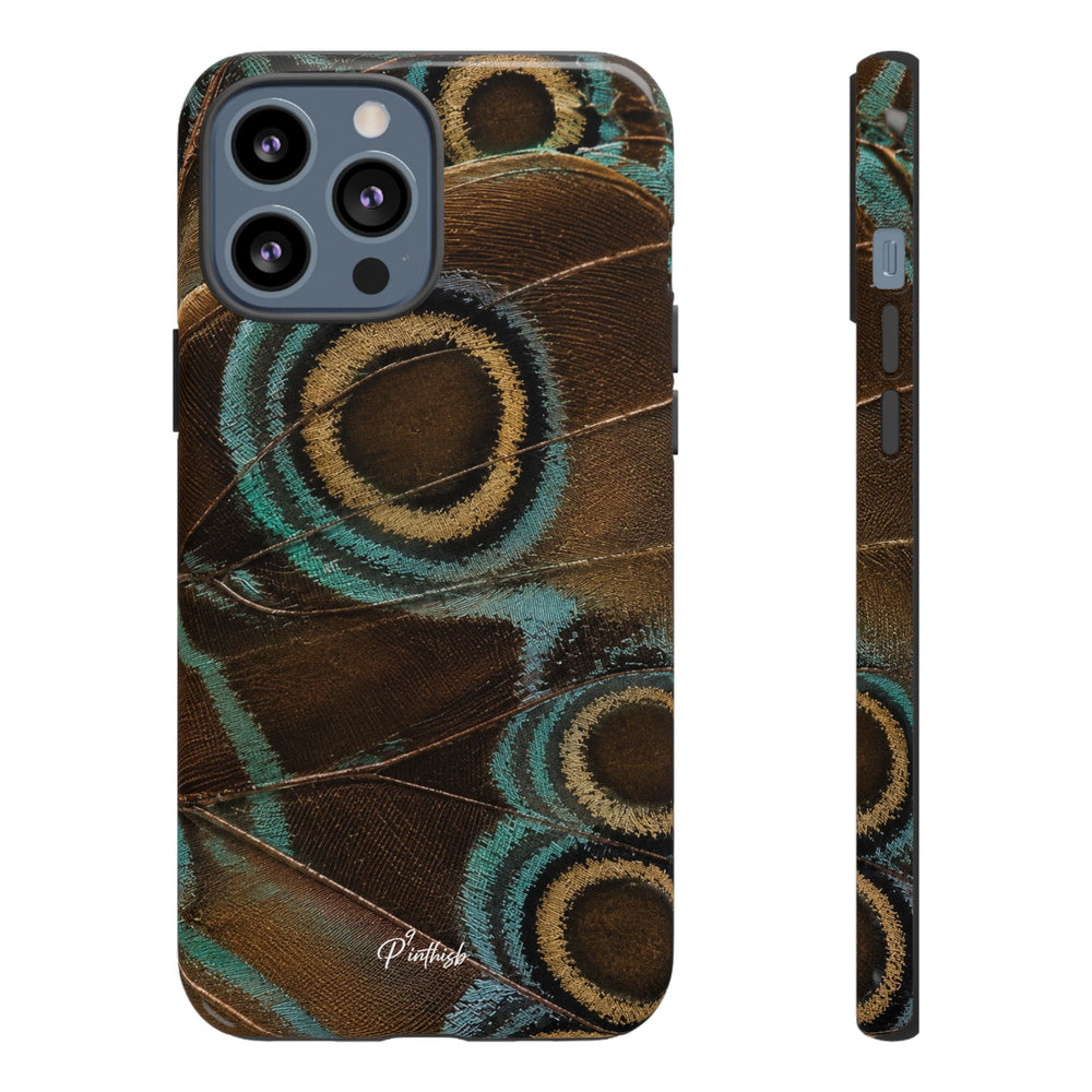 Peacock Feather Pattern Tough Case