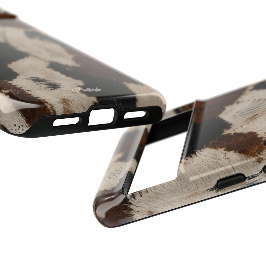 Brown & Black Animal Print Tough Case