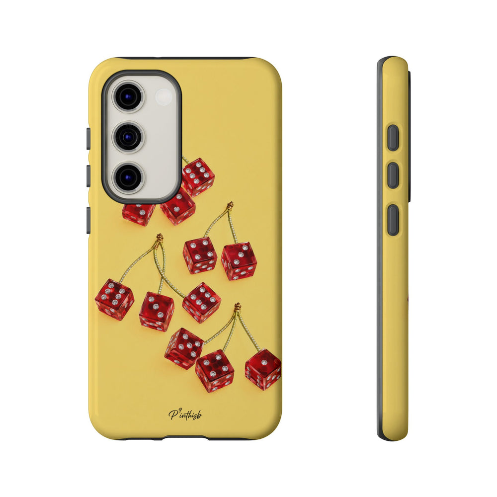 Cherry Dice Tough Phone Case