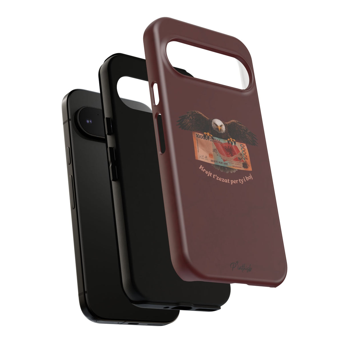 "Krejt t'zezat për ty i boj" Albanian Tough Phone Case