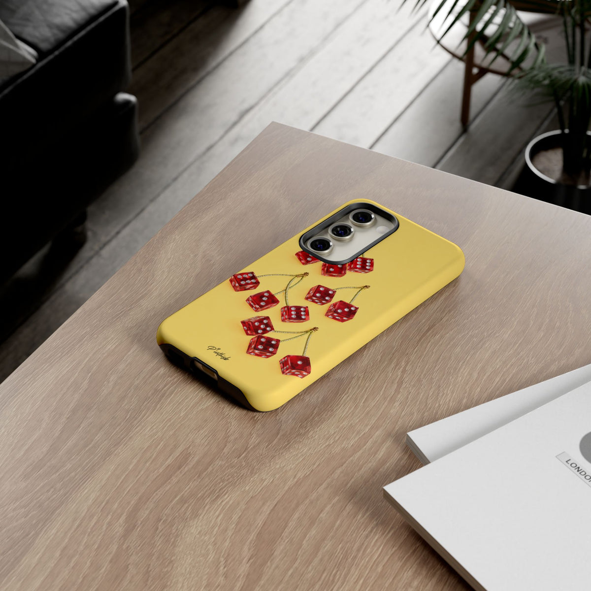 Cherry Dice Tough Phone Case