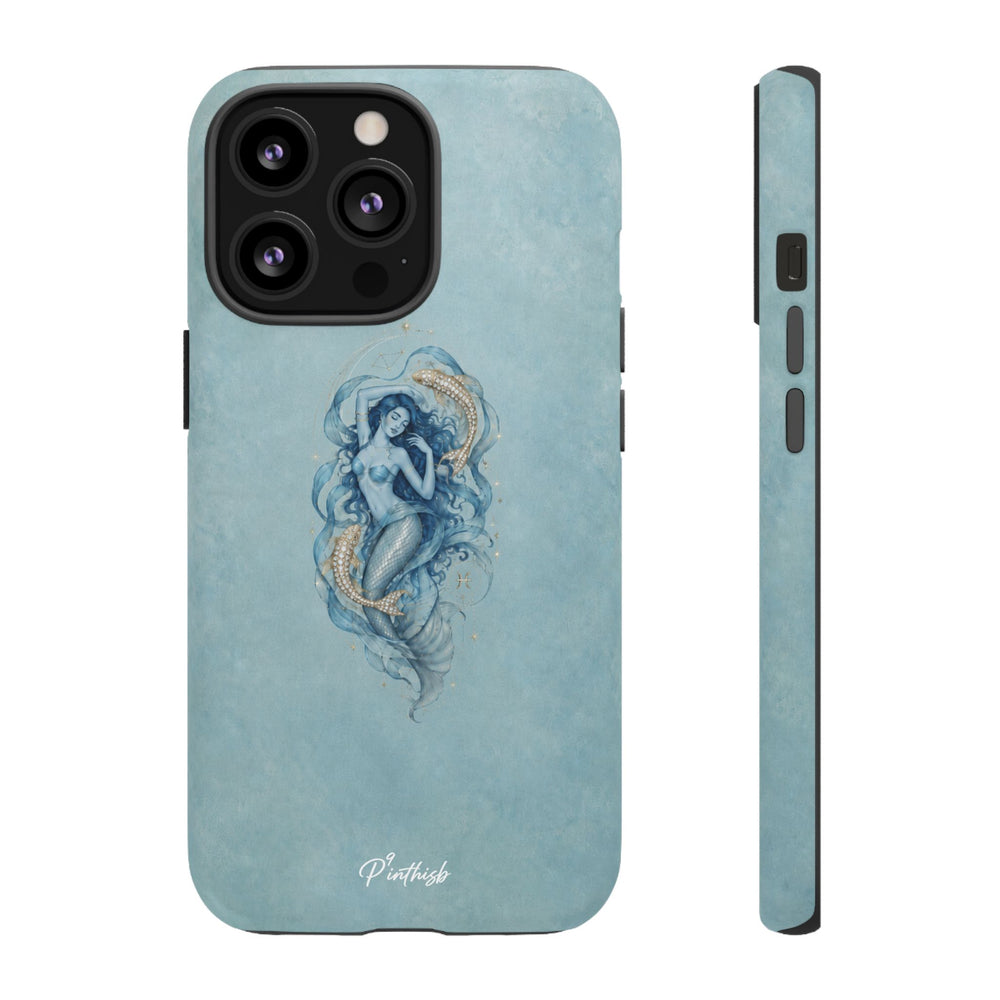 Pisces Zodiac Glitter Phone Case