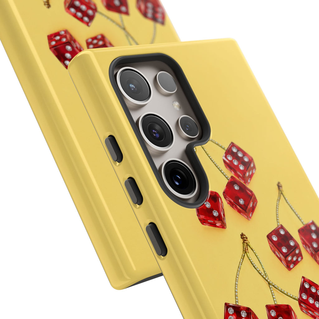 Cherry Dice Tough Phone Case