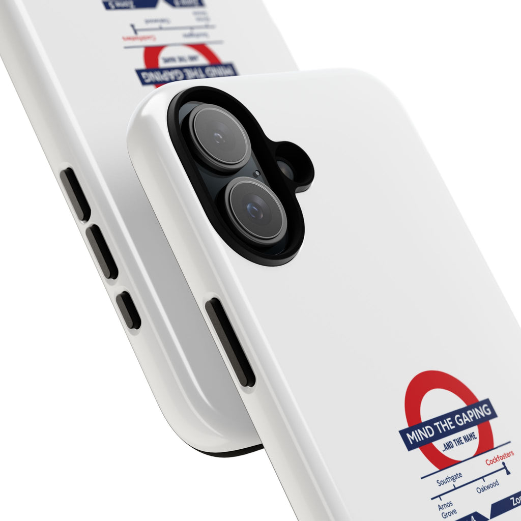 "Mind the Gaping" London Tube Parody Phone Case
