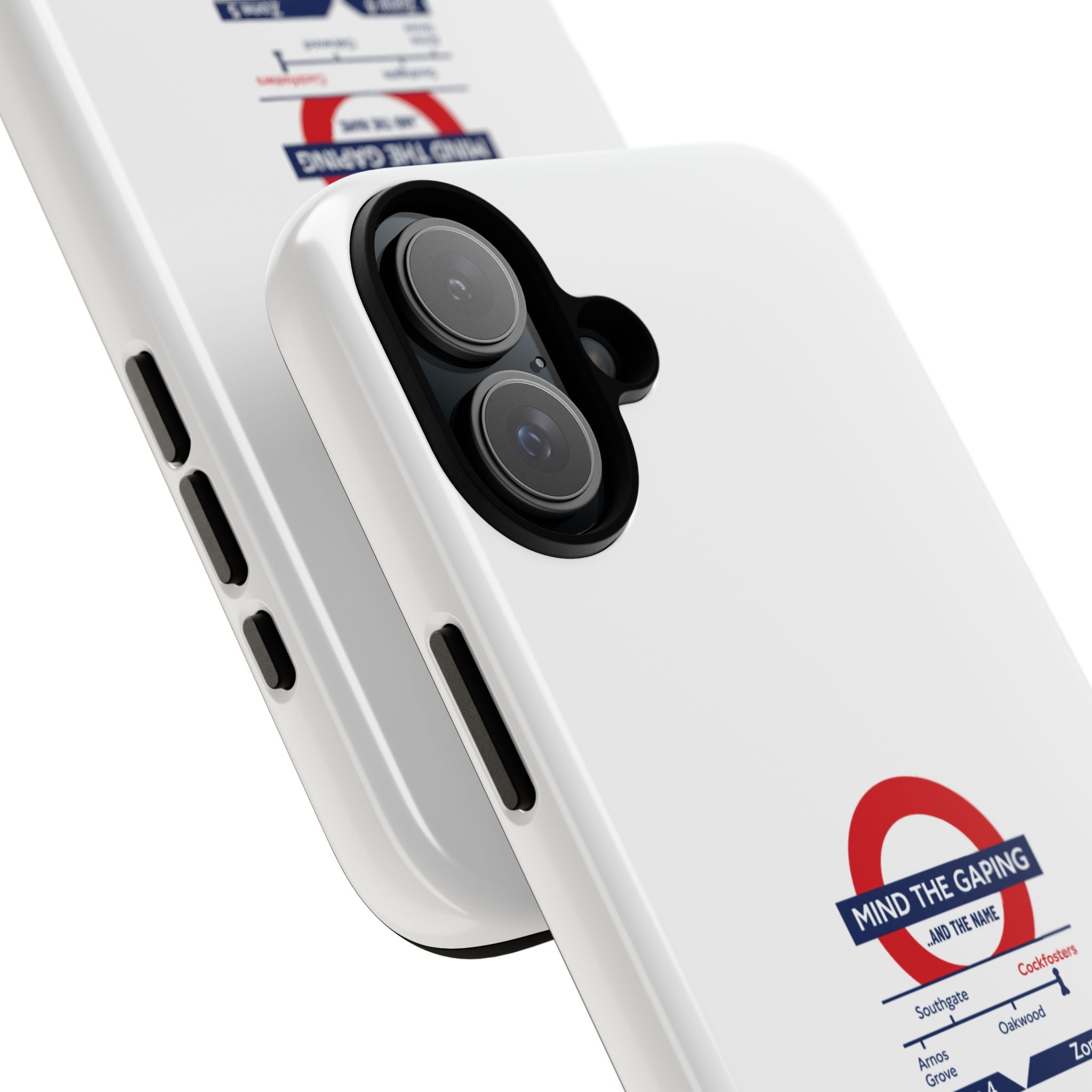 "Mind the Gaping" London Tube Parody Phone Case