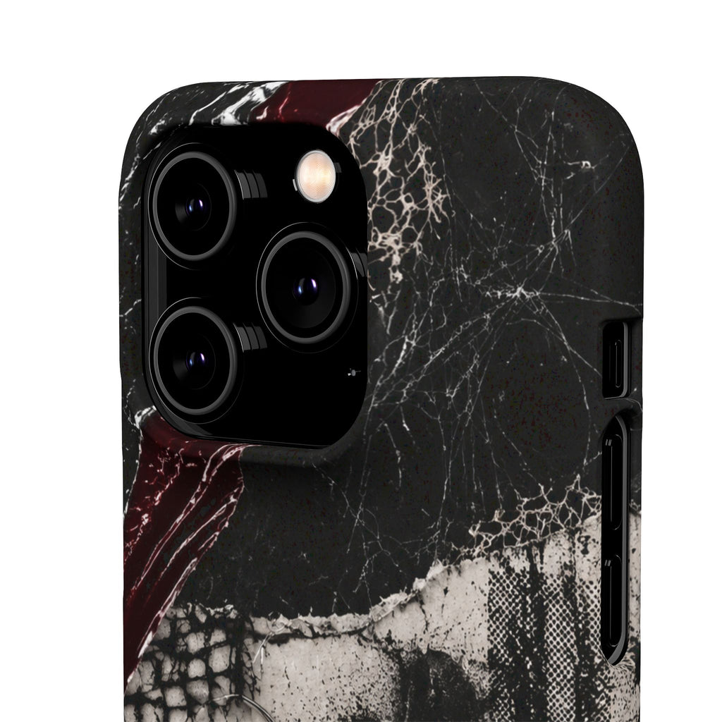 Midnight Static Snap Phone Case
