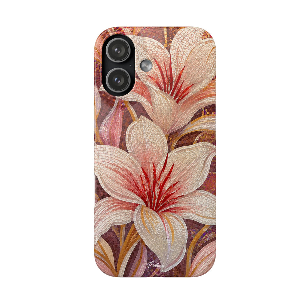 Floral Lily Snap Case