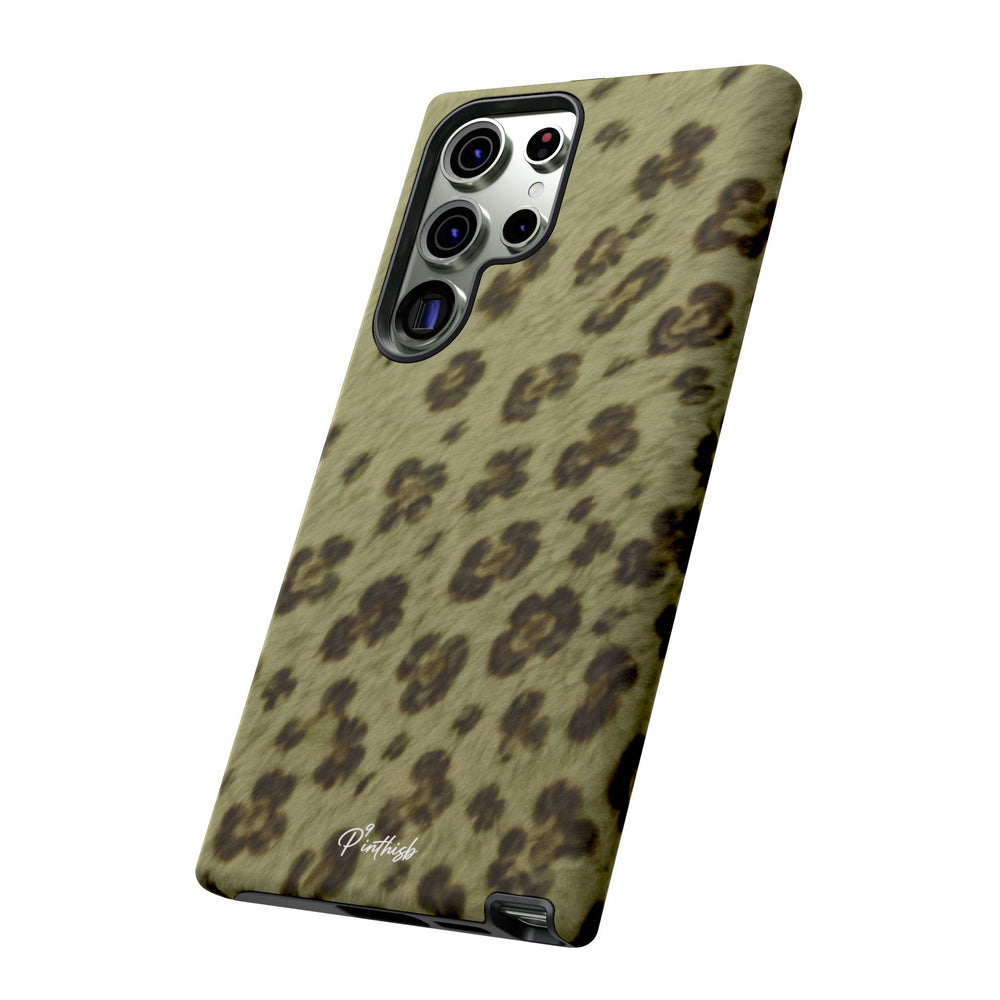 Olive Leopard Print Tough Case