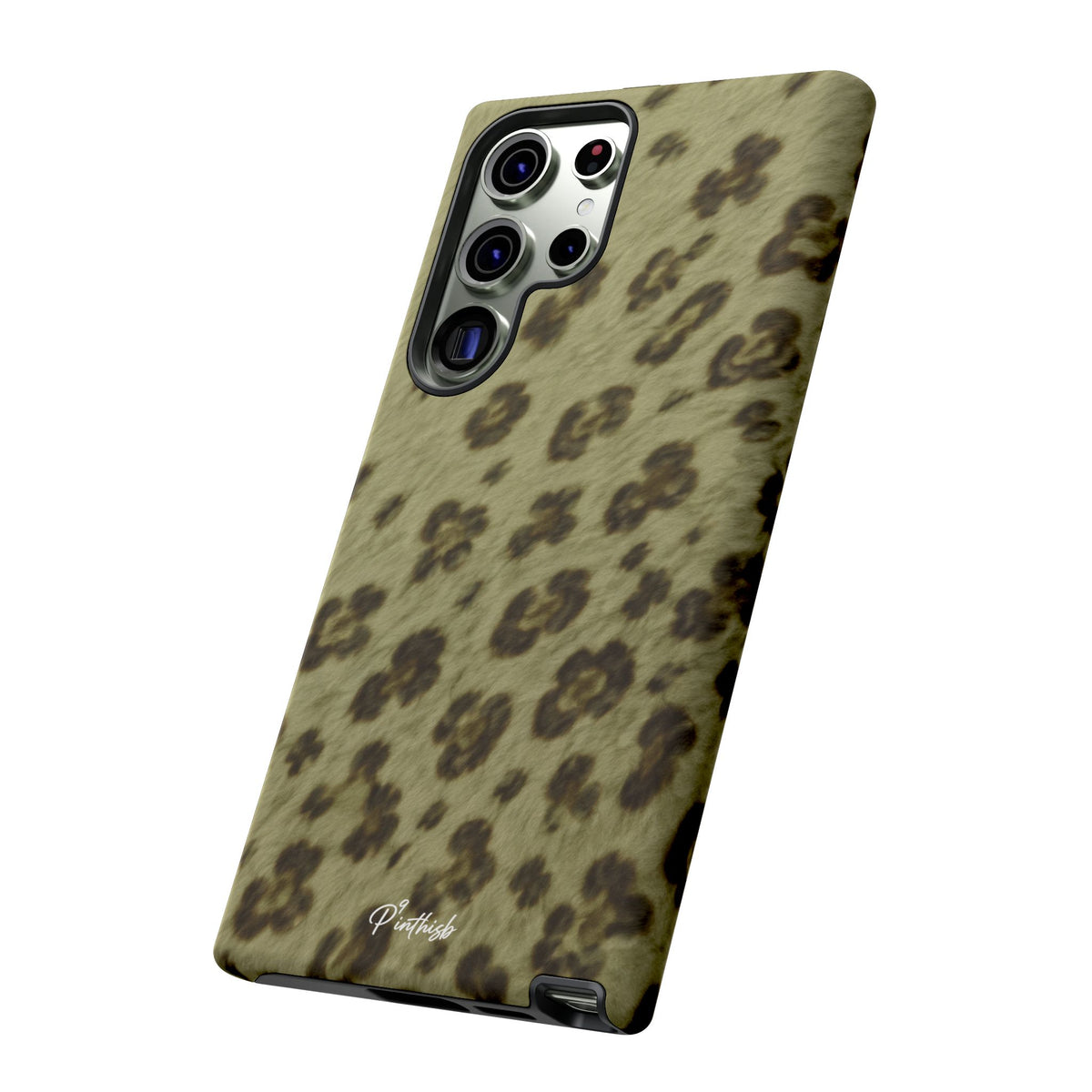 Olive Leopard Print Tough Case