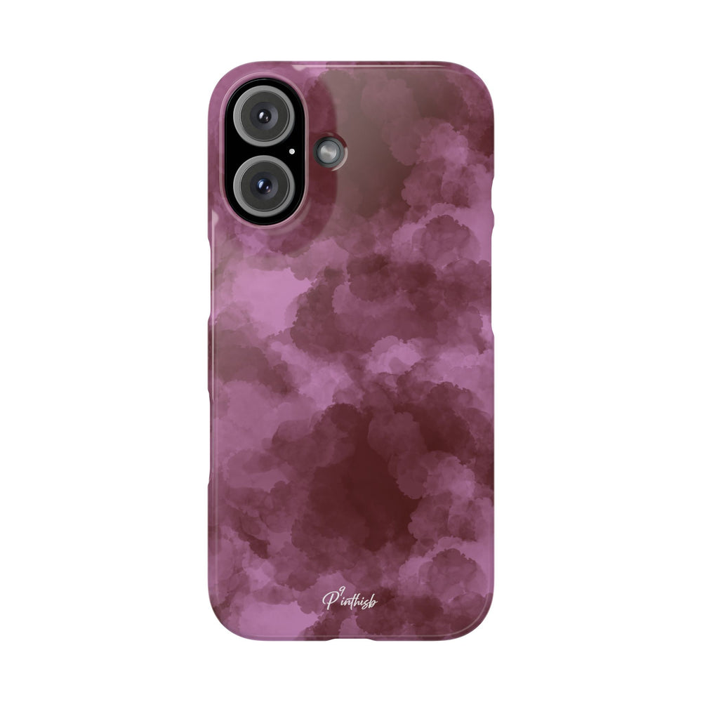Purple Rain Snap Phone Case
