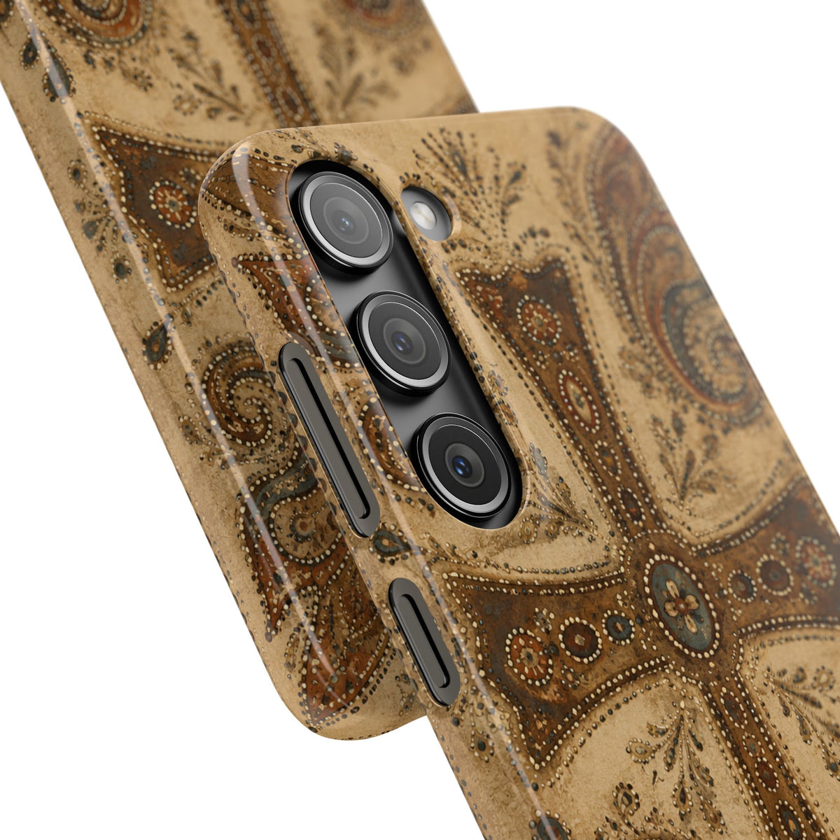Cross Paisley Snap Case