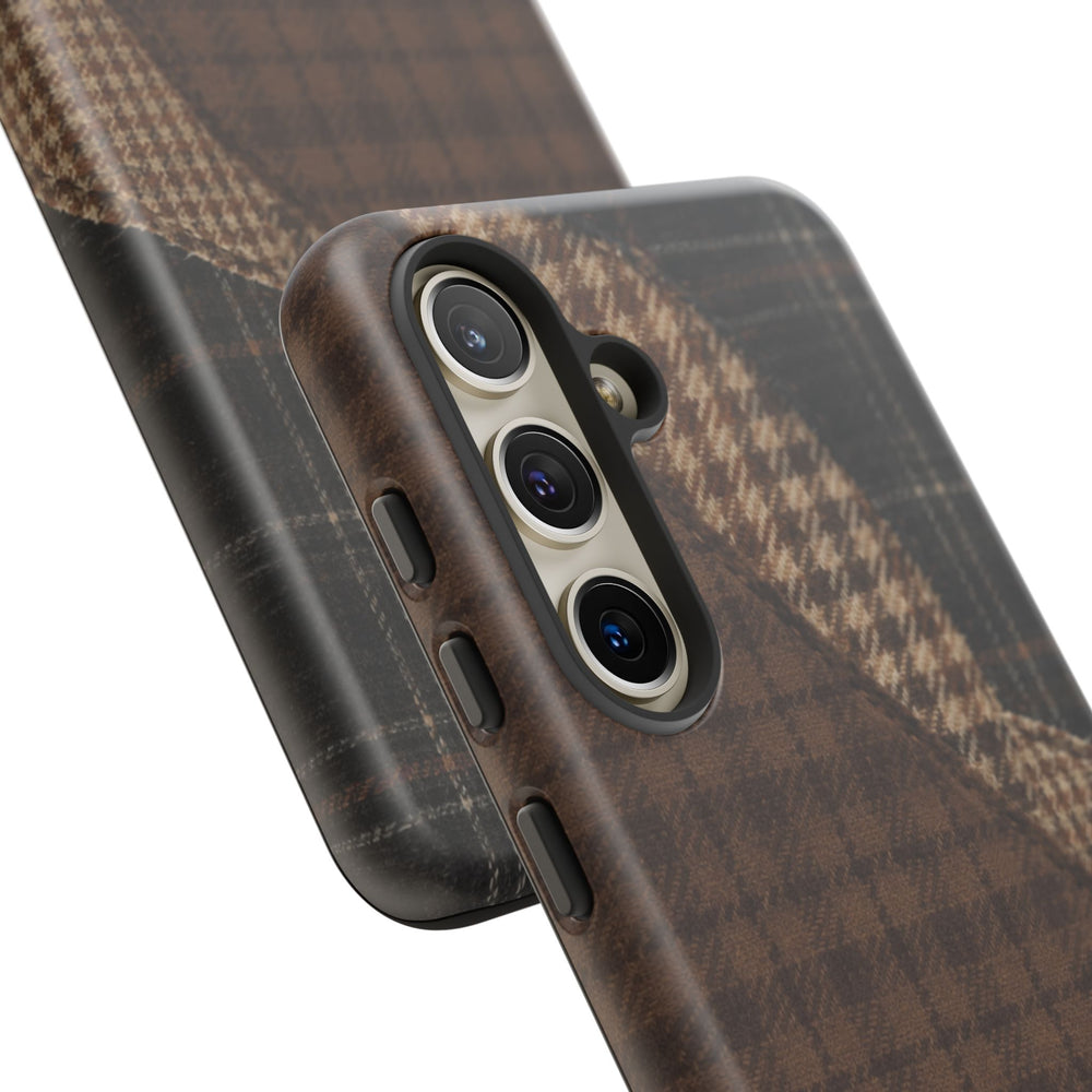 Rustic Brown Retro Tough Case