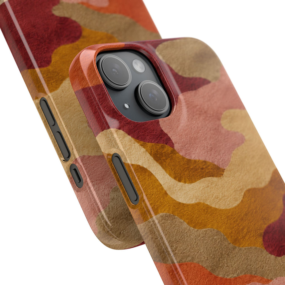 Watercolour Camo Snap Case