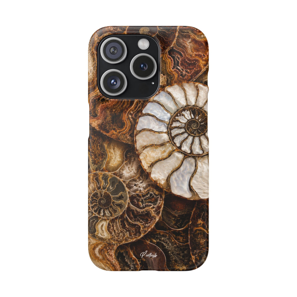 Nautilus Fossil Snap Case