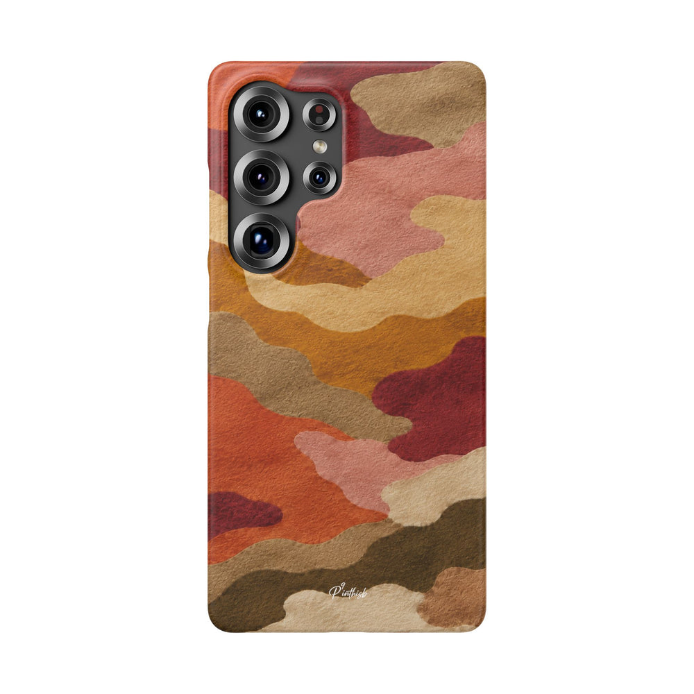 Watercolour Camo Snap Case