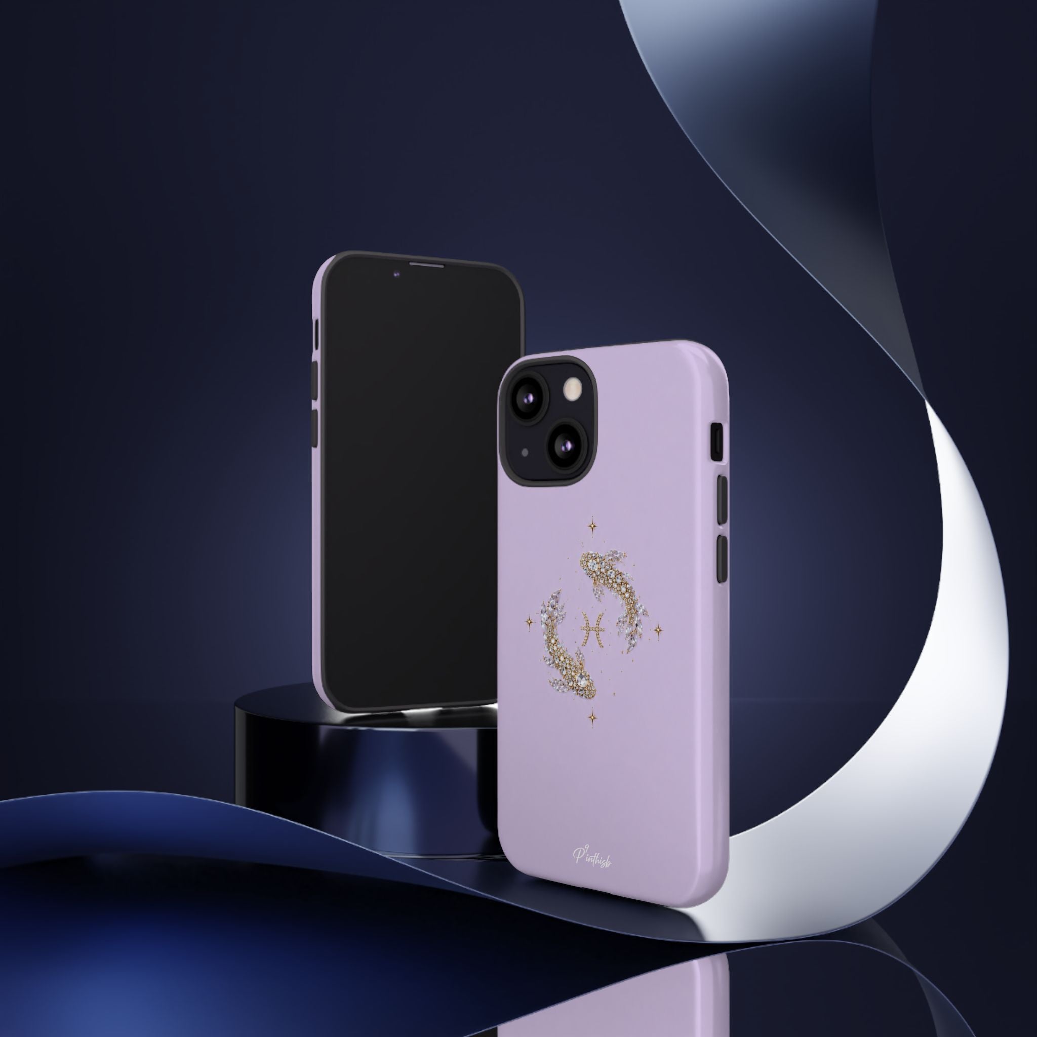 Pisces Glitter Phone Case