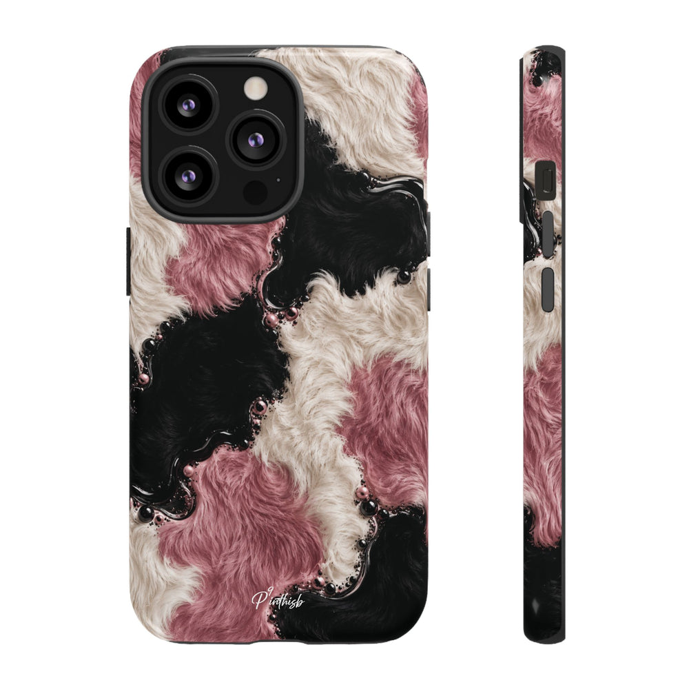 Cow Print Swirl Tough Case