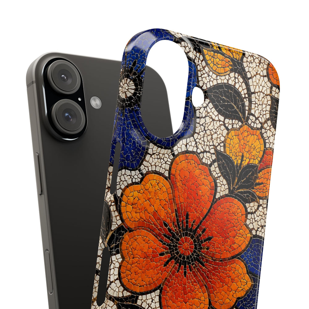 Floral Mosaic Snap Case