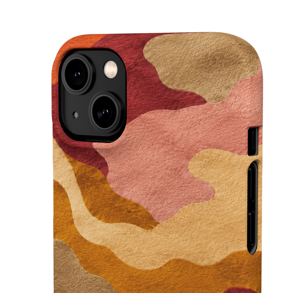 Watercolour Camo Snap Case