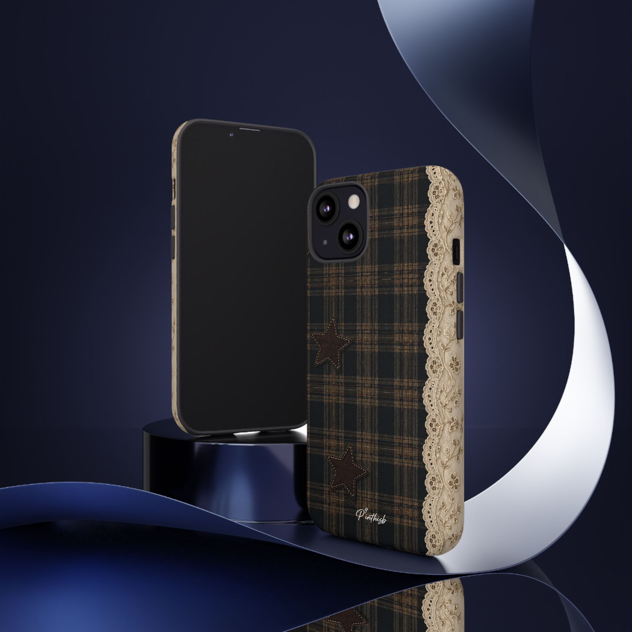 Vintage Stars Lace Phone Case