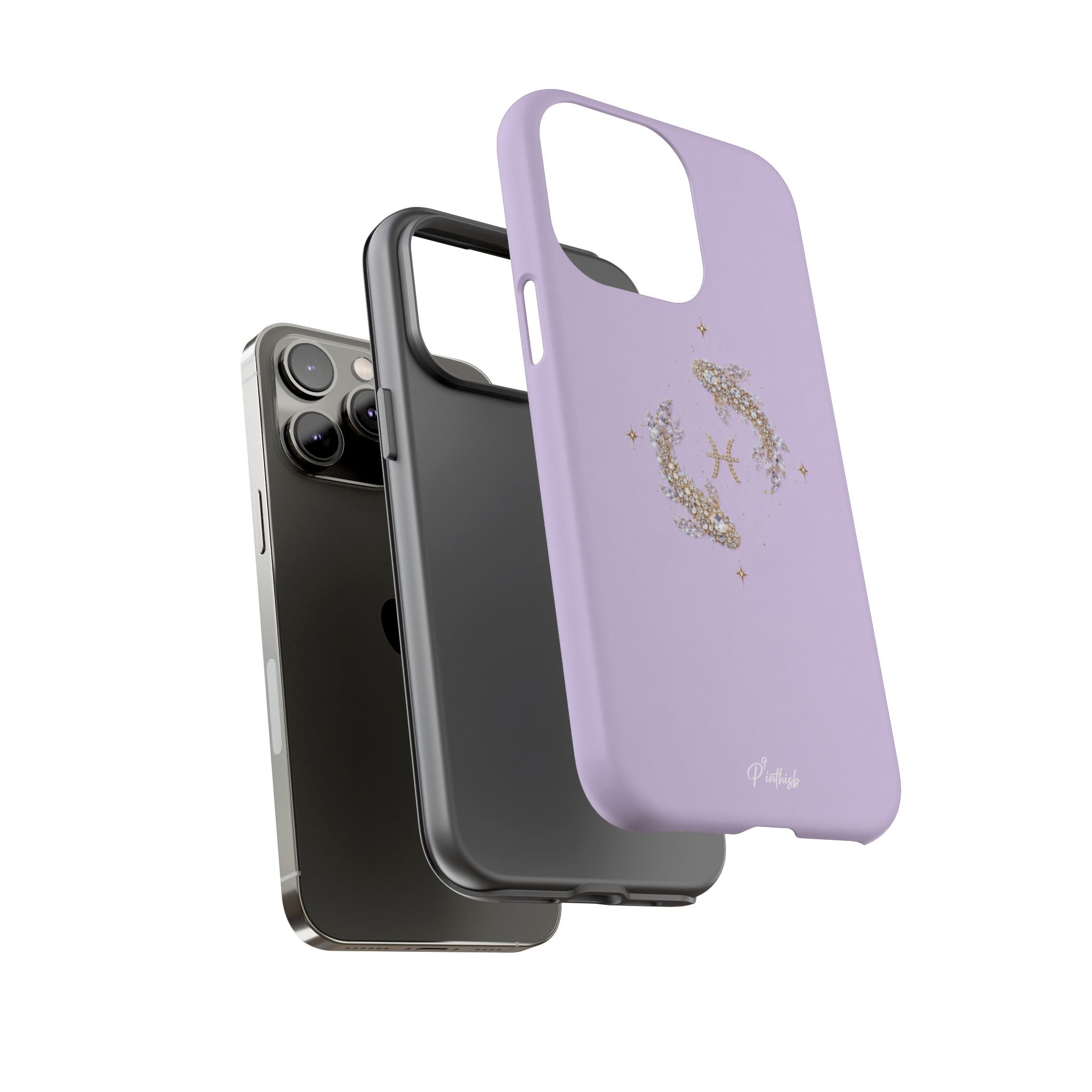 Pisces Glitter Phone Case