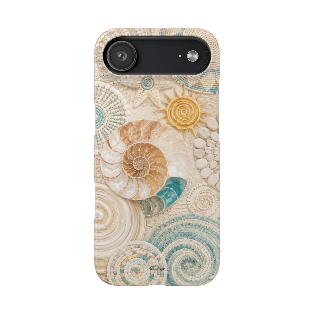 Coastal Seashell Snap Case