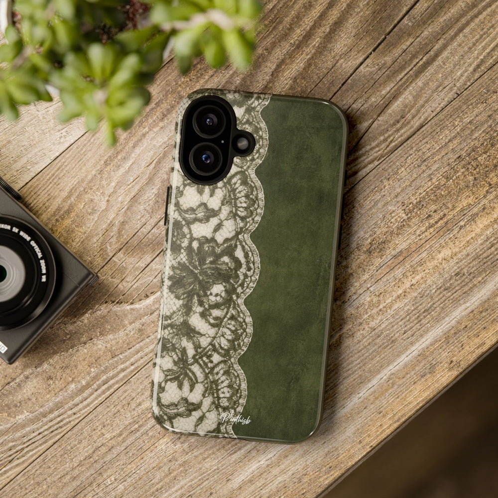 Olive Lace Tough Case
