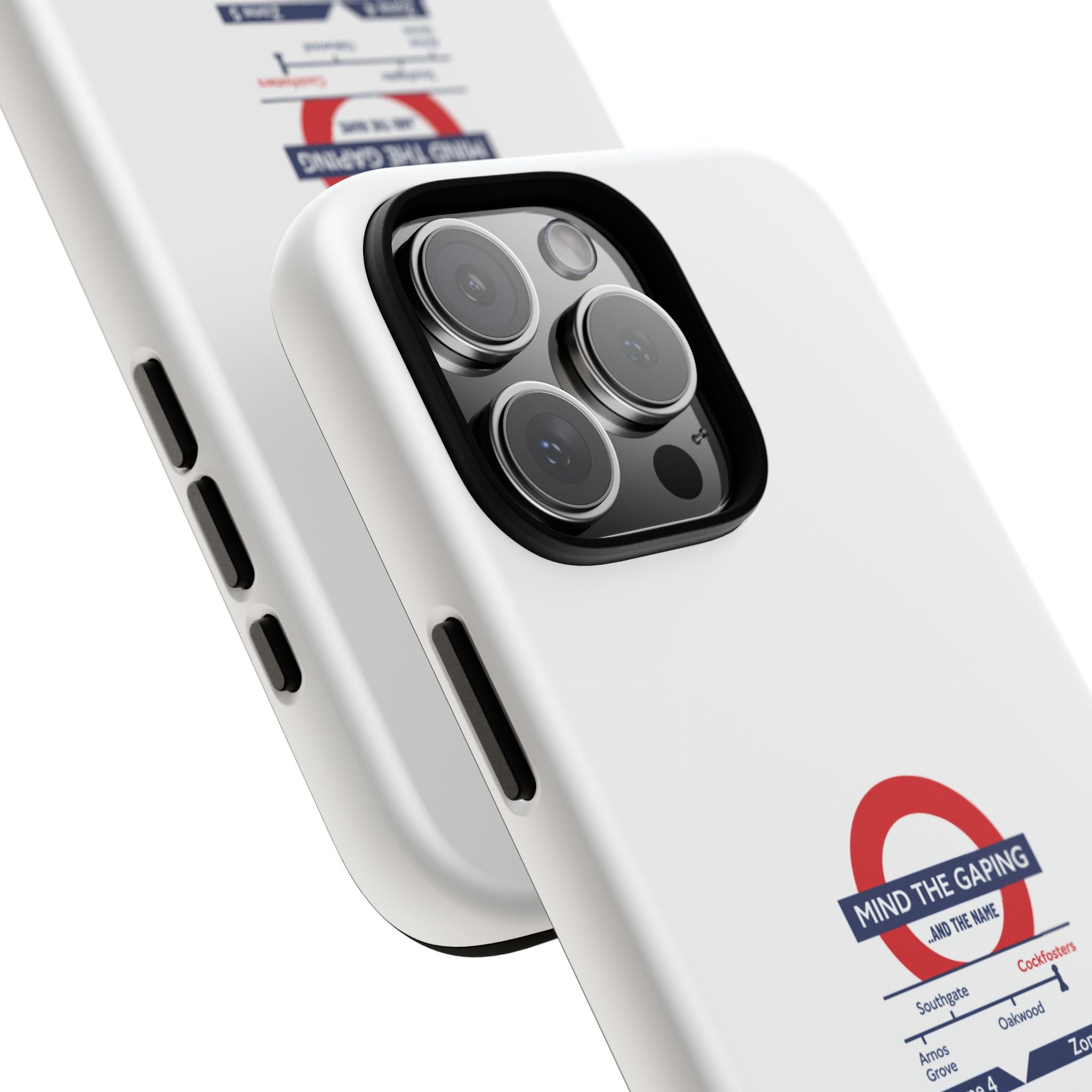 "Mind the Gaping" London Tube Parody Phone Case